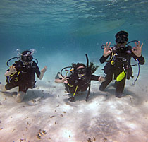 padi discover scuba diver course